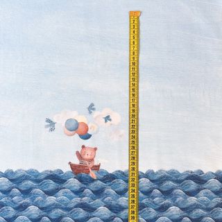Pletenina Lets be pirates PANEL digital print