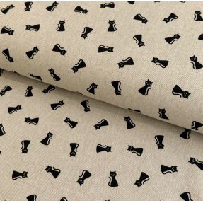 Dekorativna tkanina Linenlook LITTLE SWEET CATS