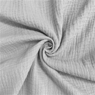 Dvostruka gaza/muslin light grey ORGANIC