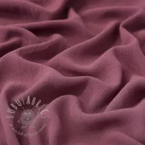 Viskoza z lanom CRINCLE mulberry