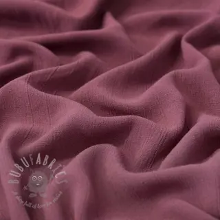 Viskoza z lanom CRINCLE mulberry
