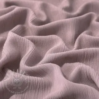 Viskoza z lanom CRINCLE old blush