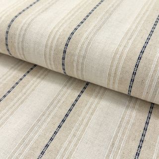 Lan viskoza Stripe navy