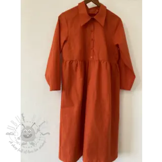 Bombažni popelin orange