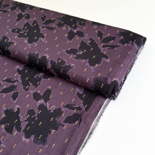 Viskoza LUREX Shadows purple digital print