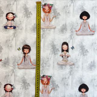 Dekorativno blago Meditation digital print