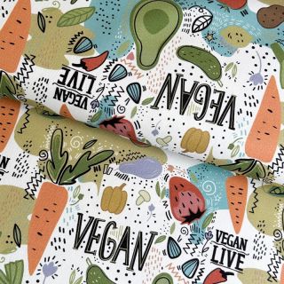 Dekorativna tkanina Vegan digital print