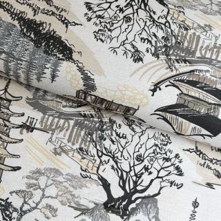 Dekorativno blago Haru beige digital print