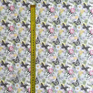 Dekorativno blago Genoveva butterfly lila digital print