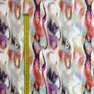 Bombažna tkanina EMBROIDERY Scattered stain digital print