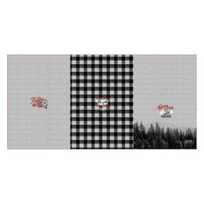 Trenirko Redwood black PANEL digital print