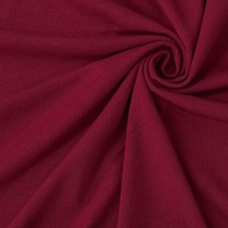 Pletenina VISCOSE LYCRA HEAVY red plum