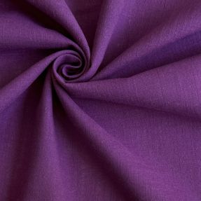 Bombažna tkanina z lanom purple