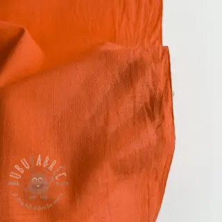 Bombažna tkanina z lanom orange