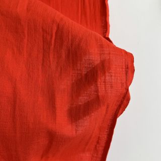 Bombažna tkanina z lanom red