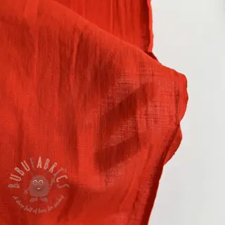 Bombažna tkanina z lanom red