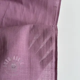 Bombažna tkanina z lanom old pink