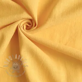 Bombažna tkanina z lanom yellow