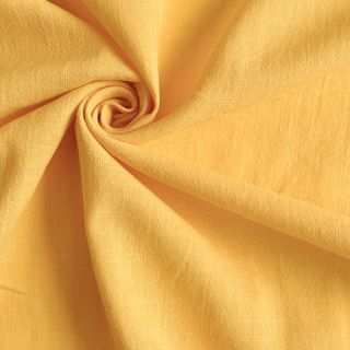 Bombažna tkanina z lanom yellow