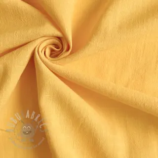 Bombažna tkanina z lanom yellow