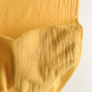 Bombažna tkanina z lanom yellow