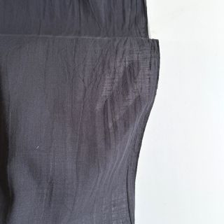 Bombažna tkanina z lanom dark grey