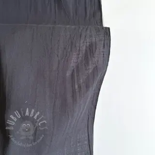 Bombažna tkanina z lanom dark grey