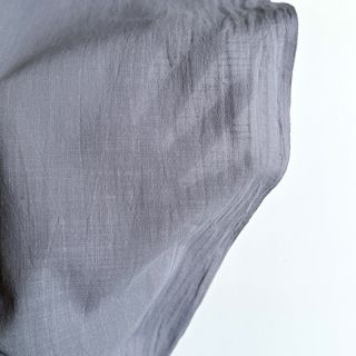 Bombažna tkanina z lanom grey