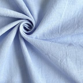 Bombažna tkanina z lanom light blue