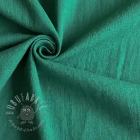 Bombažna tkanina z lanom apple green