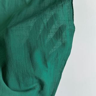 Bombažna tkanina z lanom apple green
