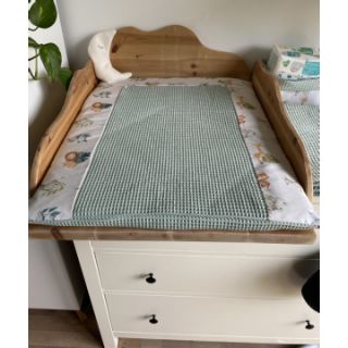 Bombažni vafel tkanja green