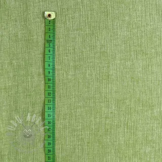 Lan bombaž Fishbone lime