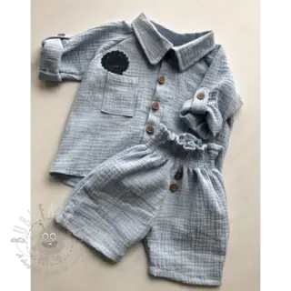 Dvojna gaza/muslin blue