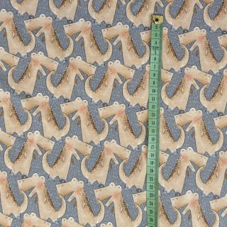 Pletenina Happy T-REX grey digital print