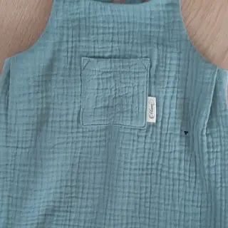 Dvojna gaza/muslin green