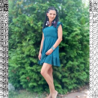 Dvojna gaza/muslin dark cyan ORGANIC