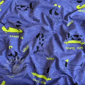 Jersey Skate club cobalt melange