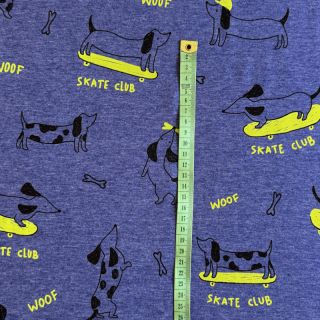Pletenina Skate club cobalt melange