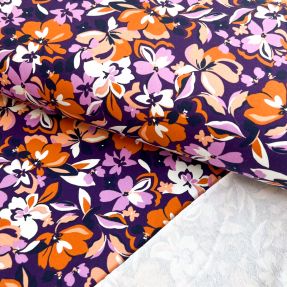 Trenirka Bright flowers design purple ochre