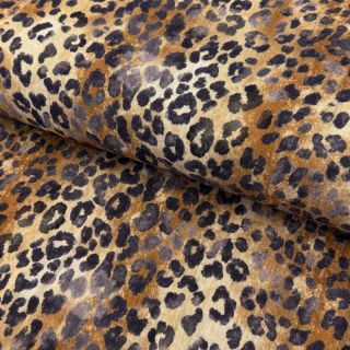 Dvojna gaza/muslin Animal skin panther digital print