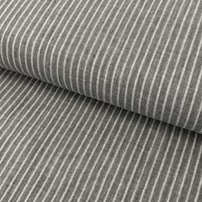 Dvojna gaza/muslin YARN DYED Stripes grey