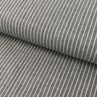 Dvojna gaza/muslin YARN DYED Stripes grey