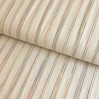 Viskoza z lanom Multi stripe