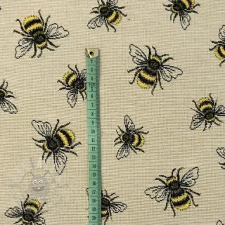 Dekorativno blago GOBELIN PREMIUM Bumble Bee Family
