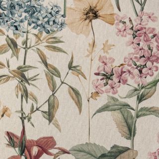 Dekorativno blago Linenlook premium Flower Dreamy Field digital print