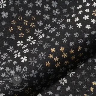 Dekorativno blago jacquard Flower Mix Sprinkle metallic deluxe
