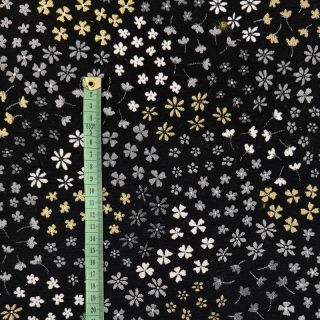 Dekorativna tkanina jacquard Flower Mix Sprinkle metallic deluxe