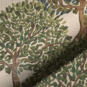 Dekorativno blago Linenlook premium Trees Art Craft digital print