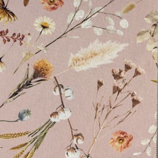 Dekorativna tkanina Dried Flower Romance digital print